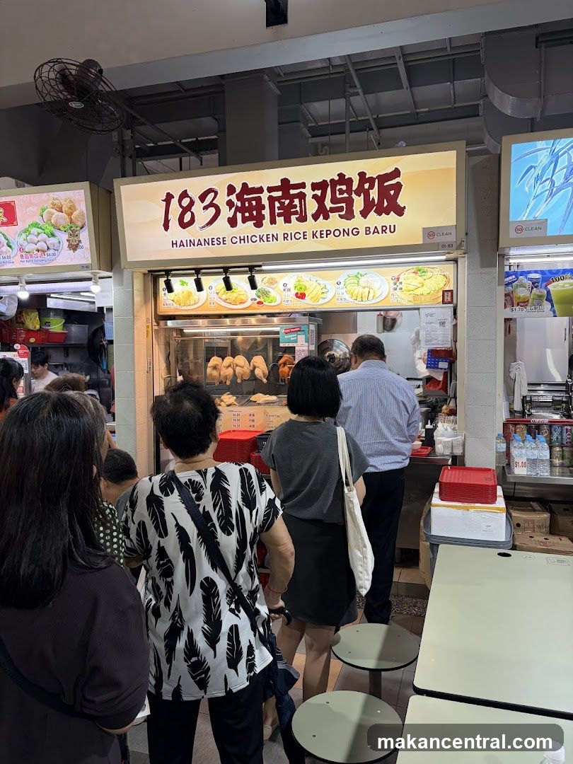 183 Hainanese Chicken Rice Kepong Baru