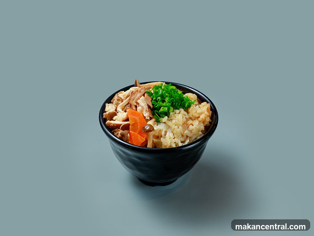 Bowl of Rice with Toppings