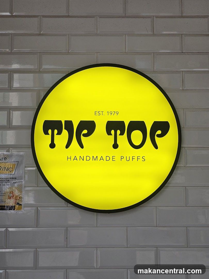 Tip Top Handmade Puffs Sign