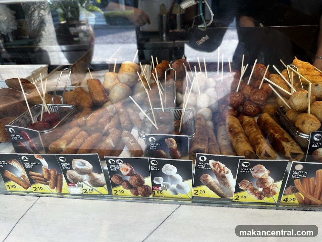 Fried Snacks Display