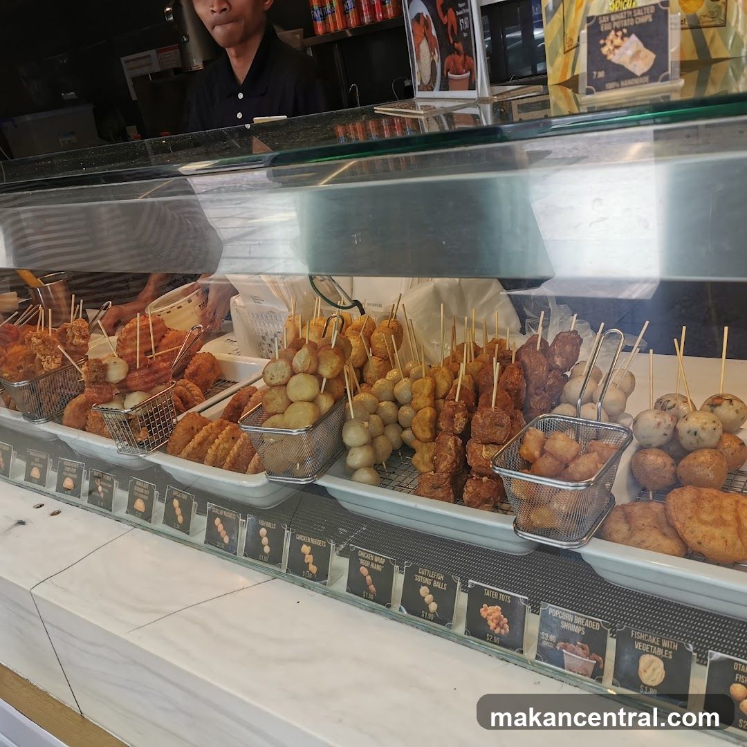 Fried Snacks Display