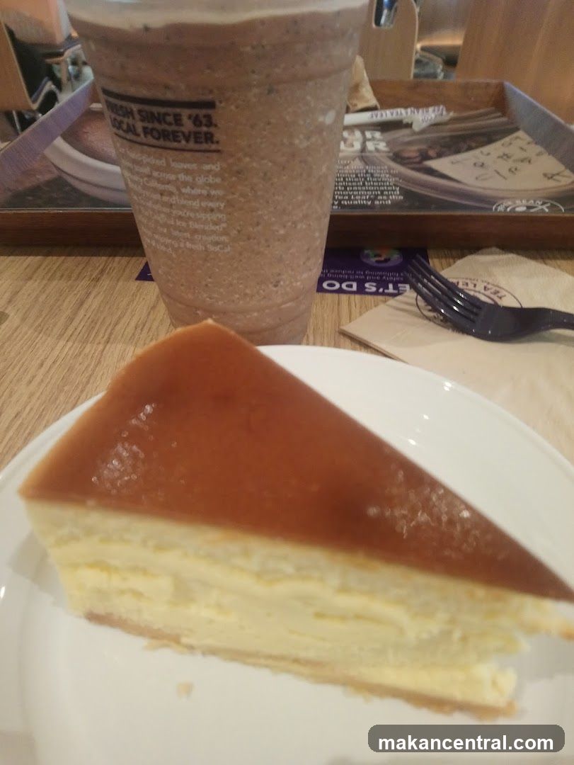 Cheesecake and Drink