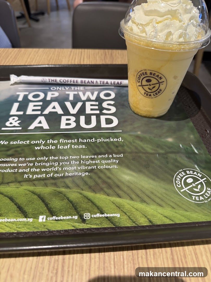 The Coffee Bean & Tea Leaf promotional mat