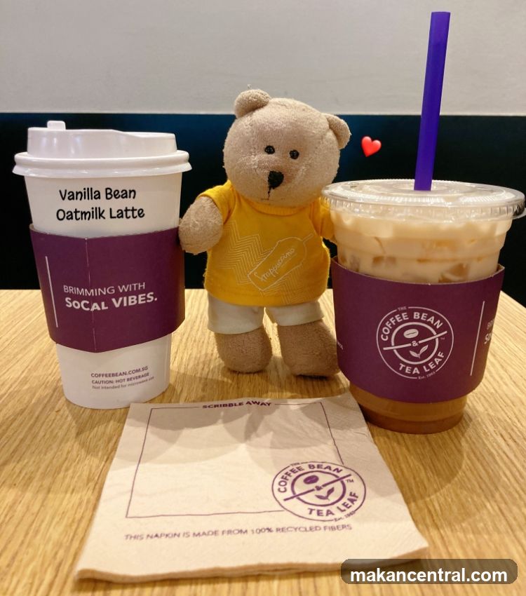 Coffee Drinks with Teddy Bear