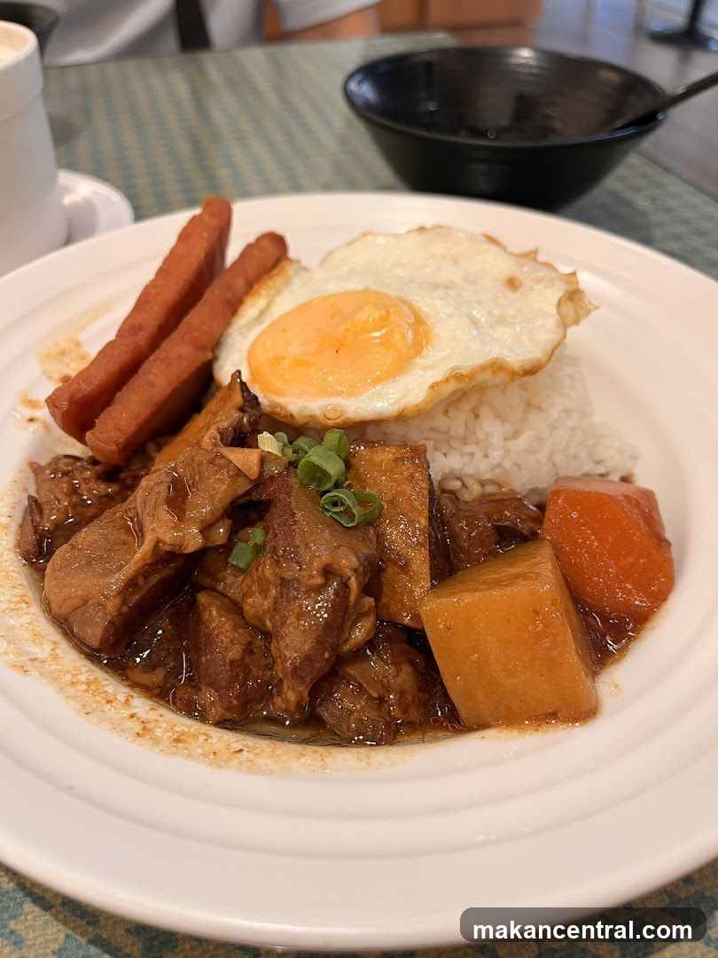 Braised Beef and Rice