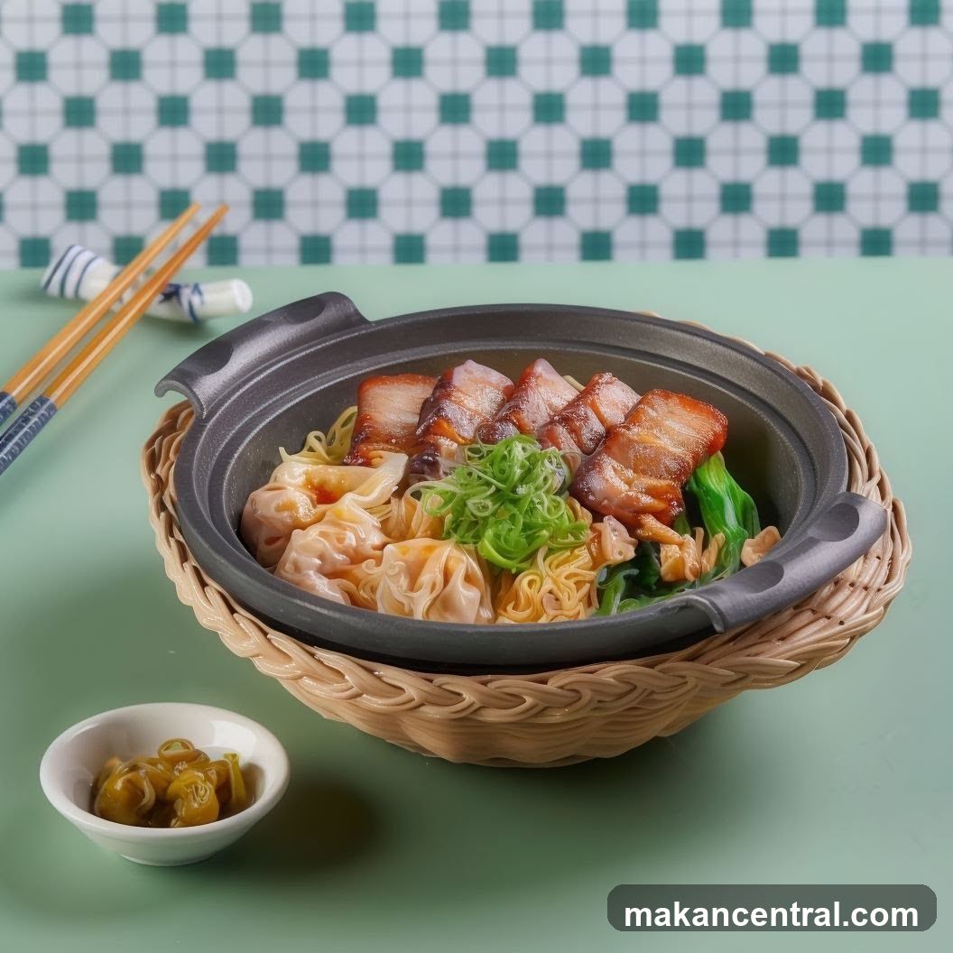 Wonton Noodle Soup with Char Siu