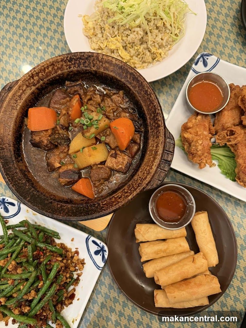 Assortment of Asian Dishes