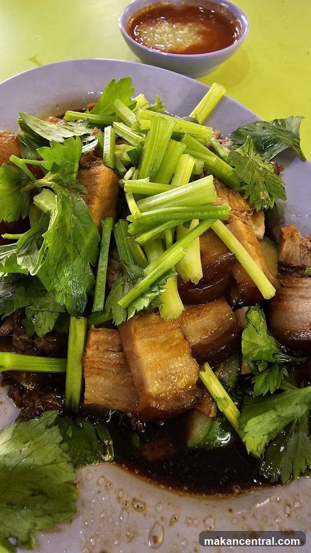 Braised Pork Belly with Celery
