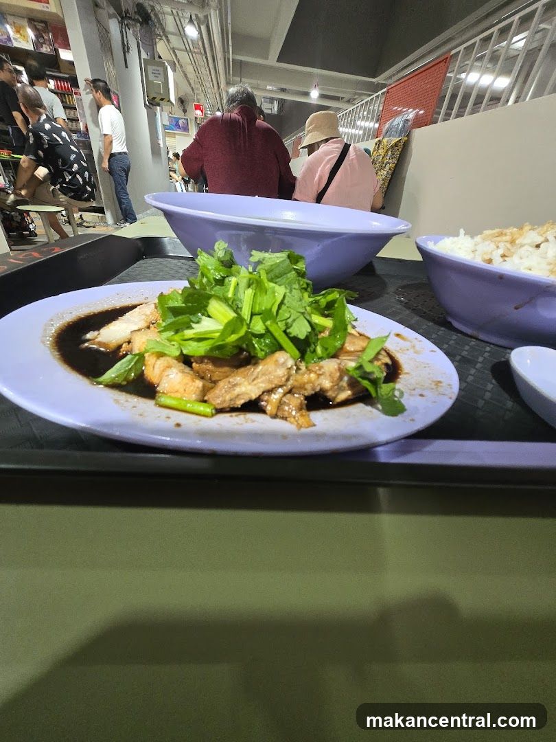 Food at a hawker center