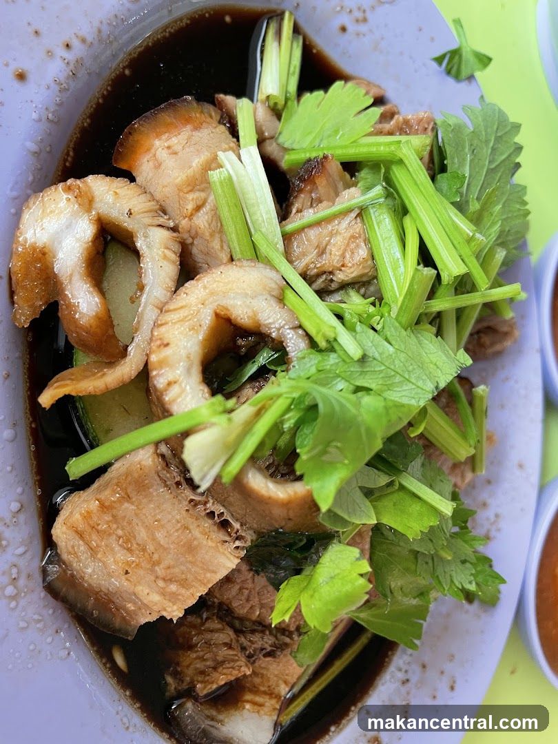 Braised Pork Belly with Celery