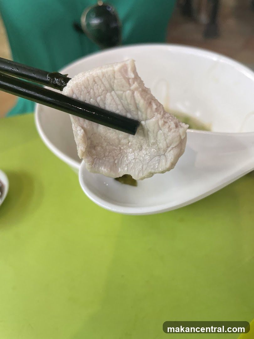 Pork Slice with Chopsticks