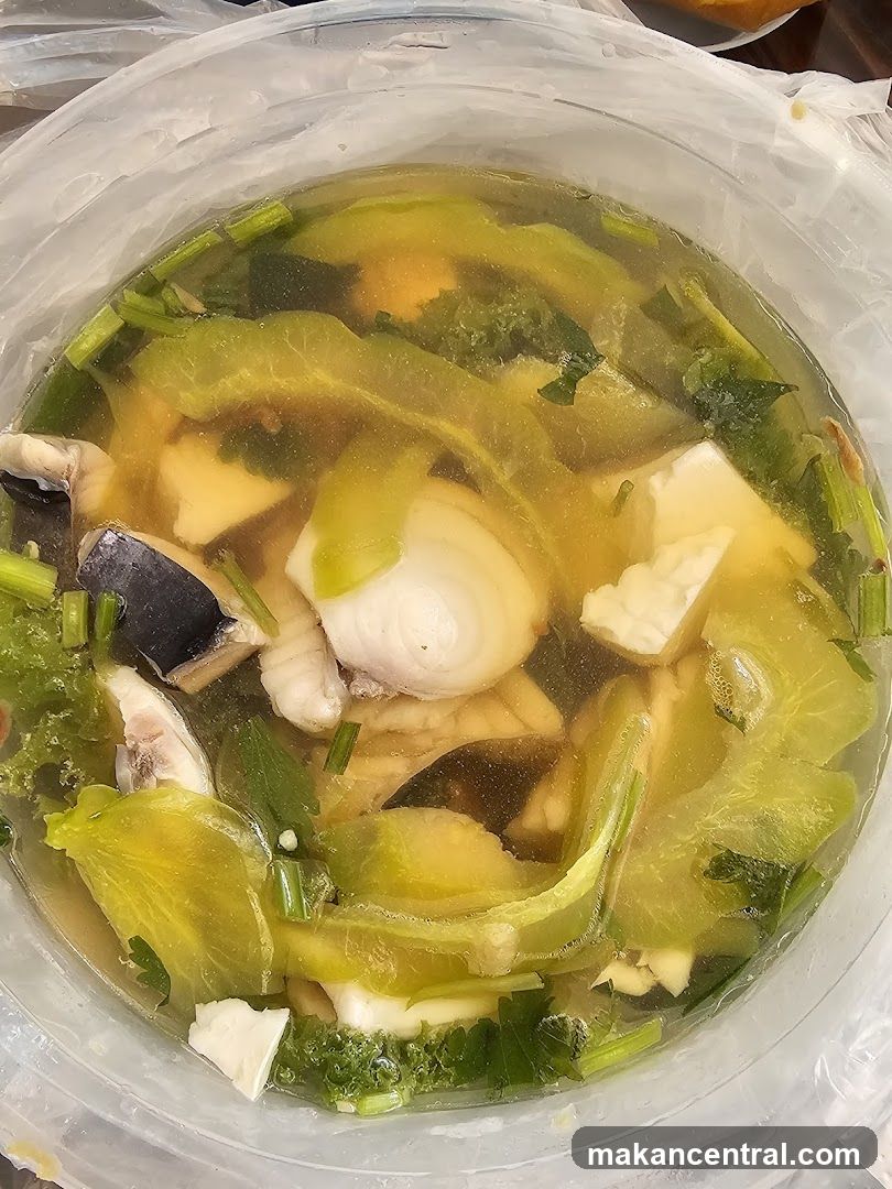 Fish Soup with Bitter Melon