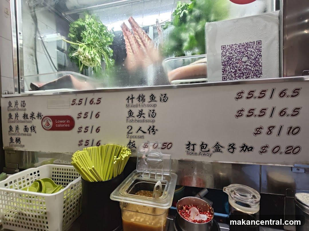 Fish Soup Menu