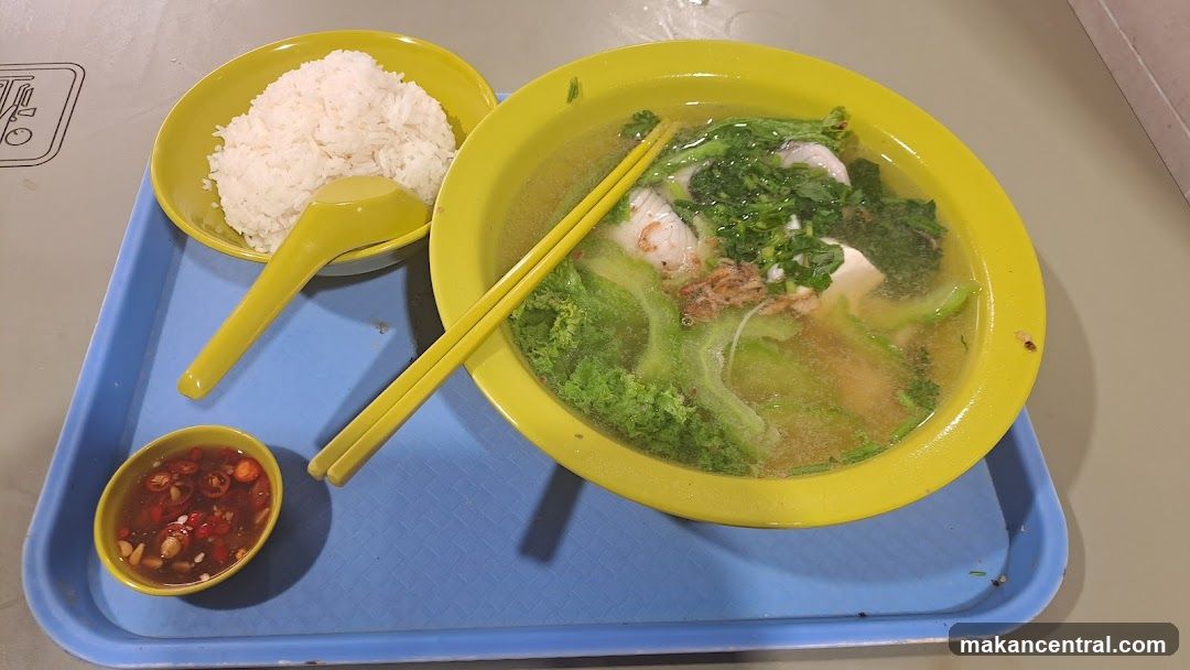 Fish soup with rice