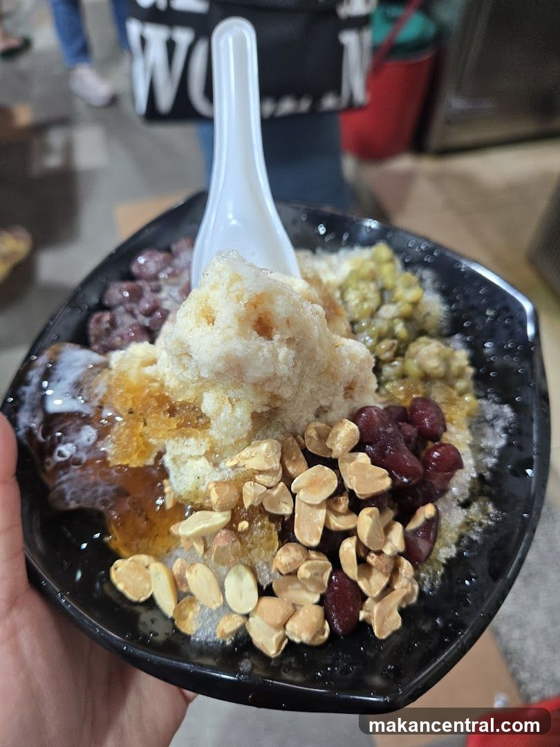 Shaved Ice Dessert