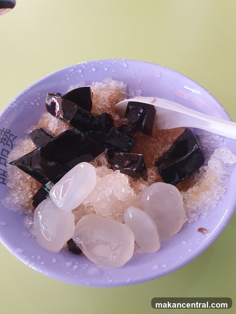 Grass Jelly Dessert