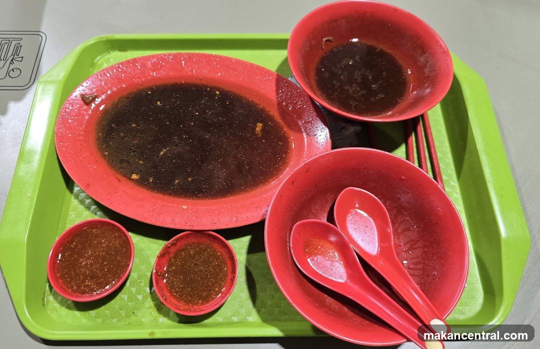 Leftover Food on Tray