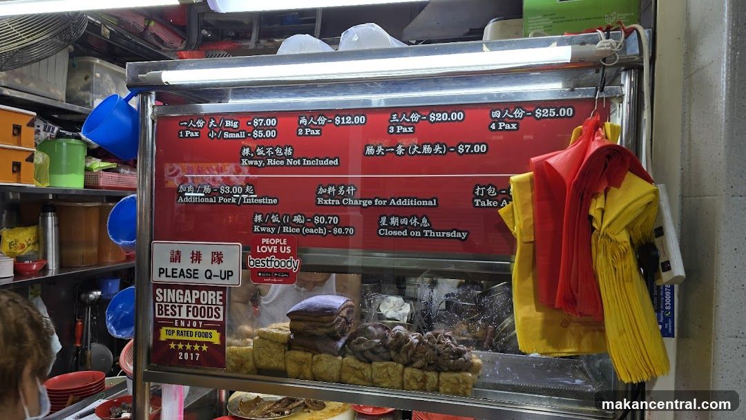 Food Stall Menu