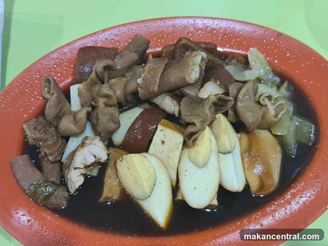 Braised Pork Intestines and Eggs