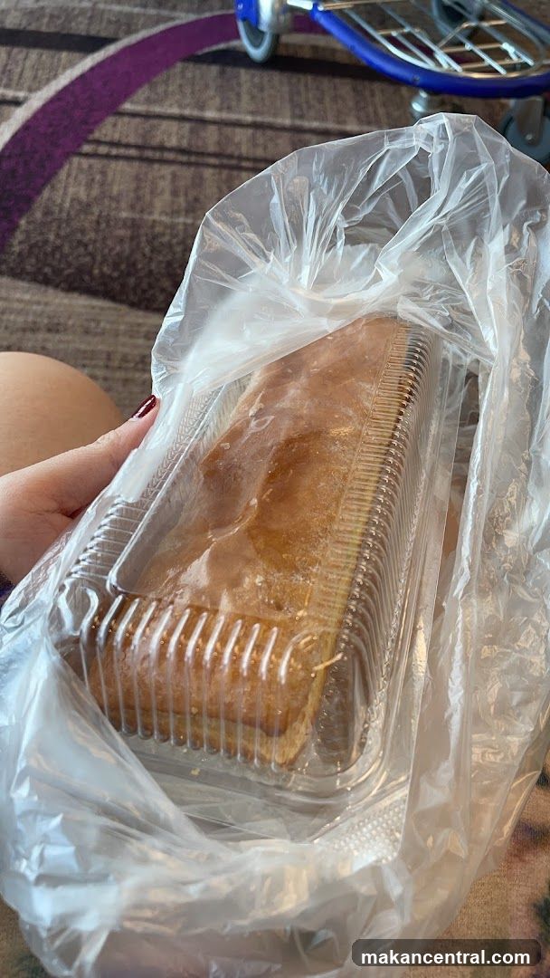 Loaf of bread in plastic packaging