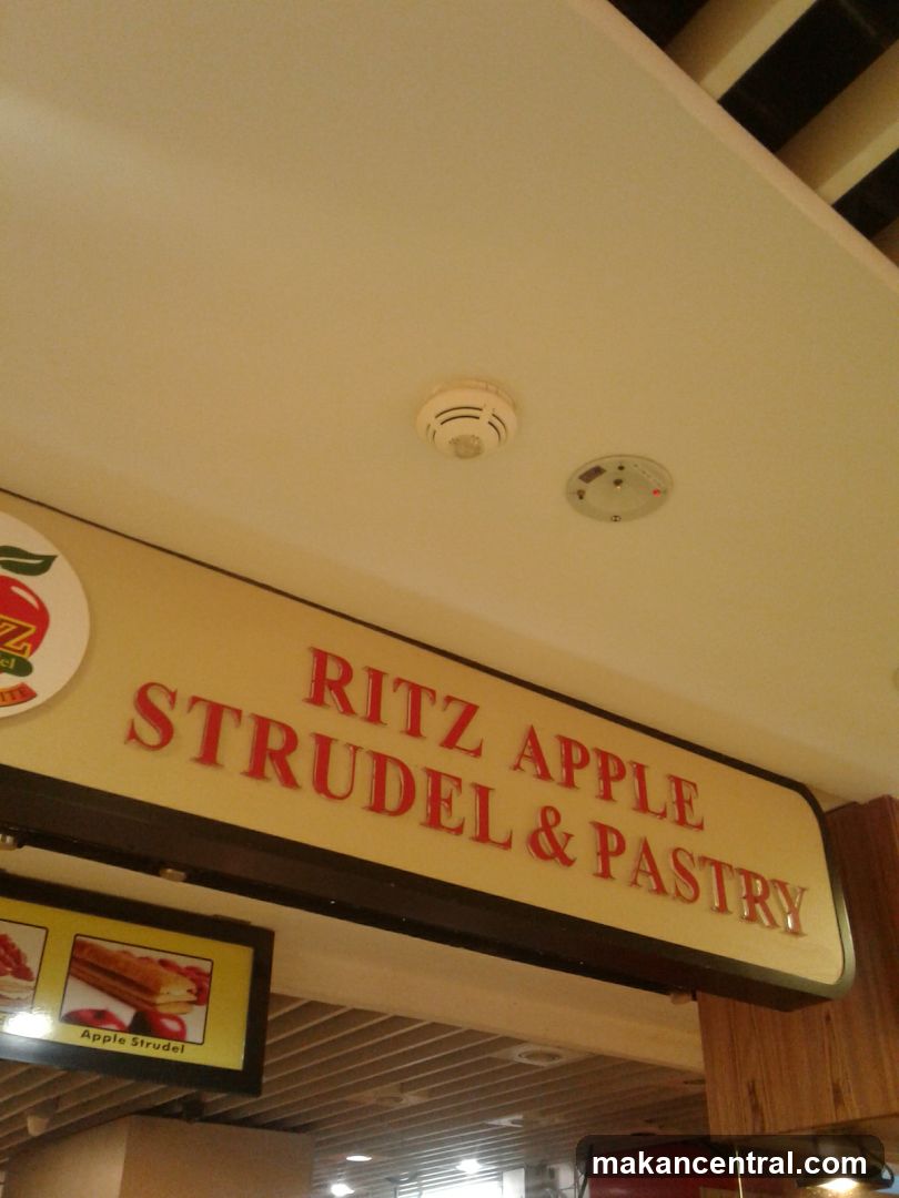 Ritz Apple Strudel & Pastry Sign