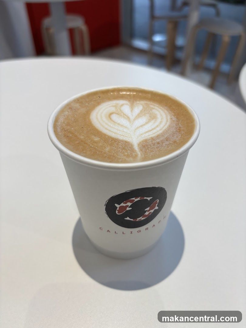 Latte with Heart Art