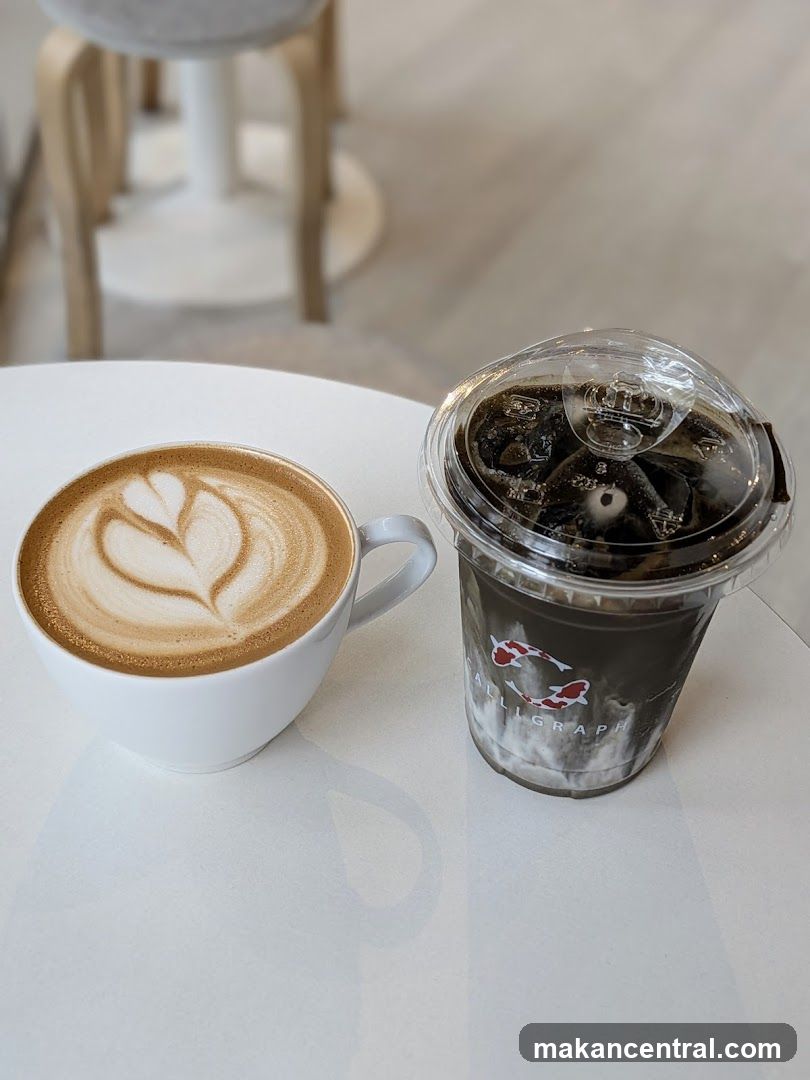 Coffee and Iced Drink