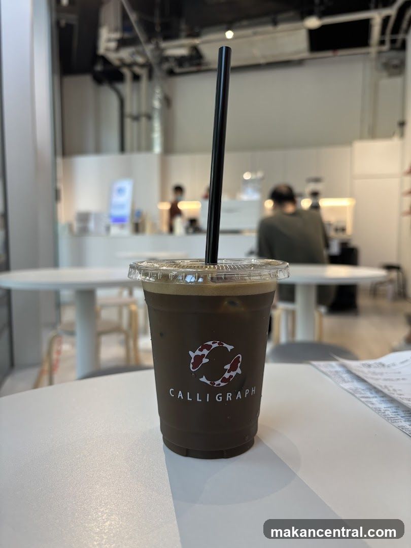 Iced Coffee at Calligraph