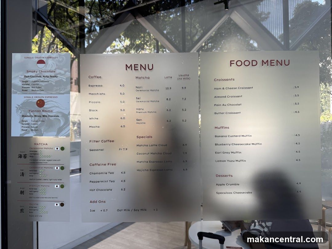 Menu and Food Menu
