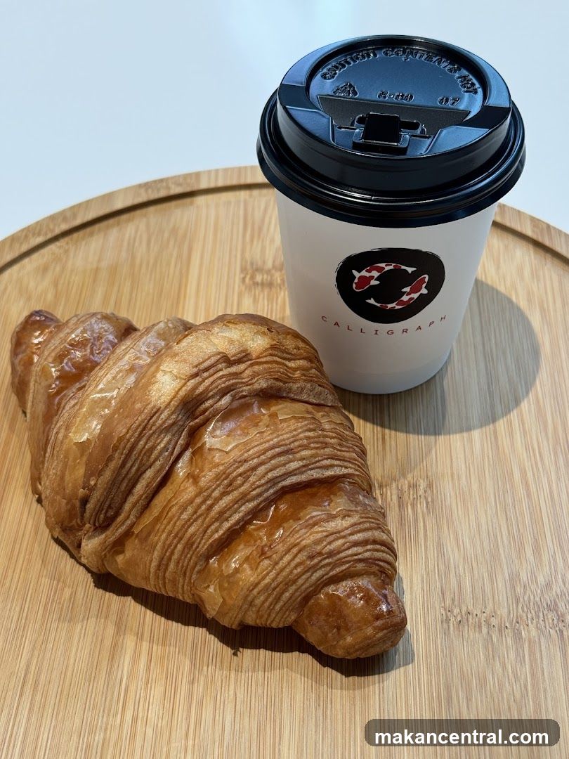 Croissant and Coffee