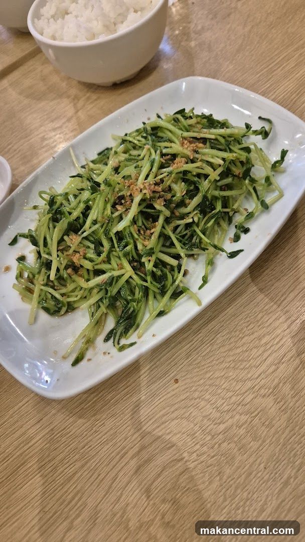 Stir-fried Greens with Garlic