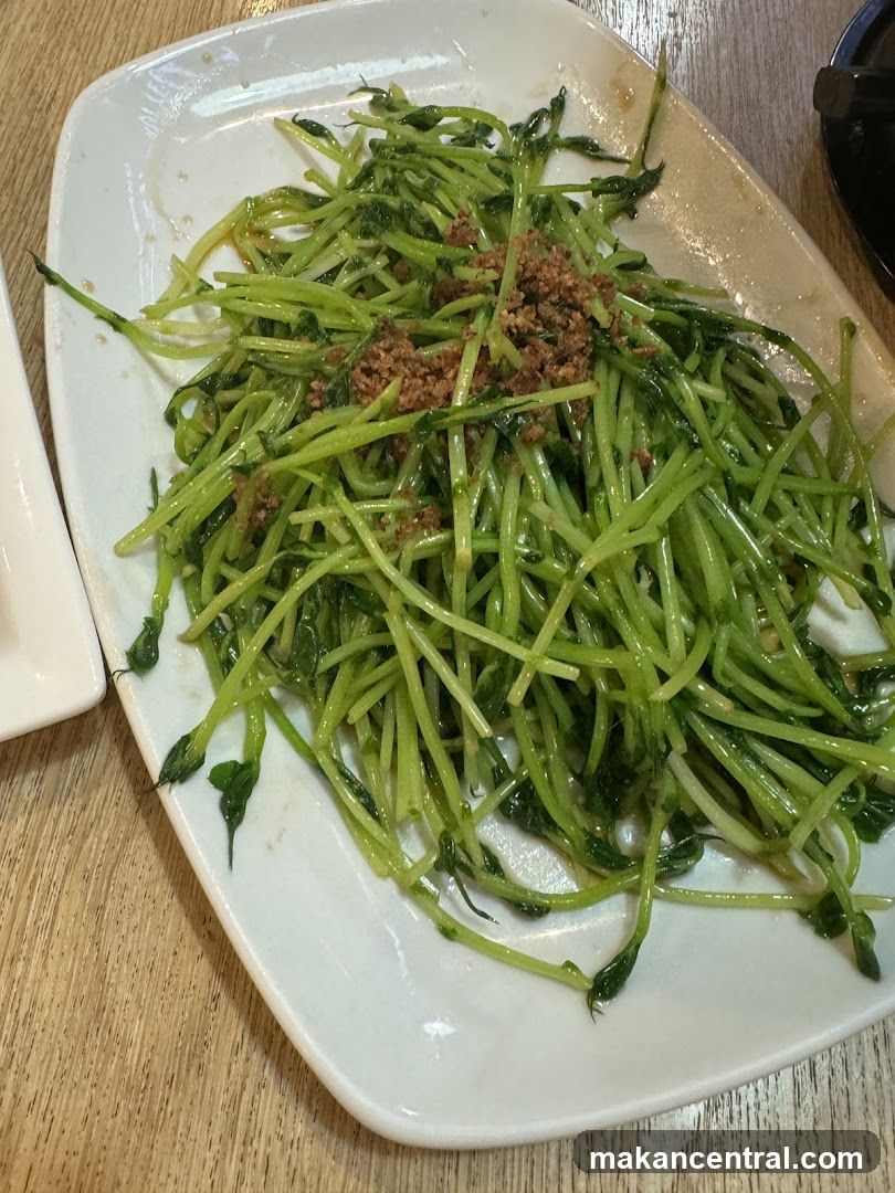 Stir-fried Pea Shoots