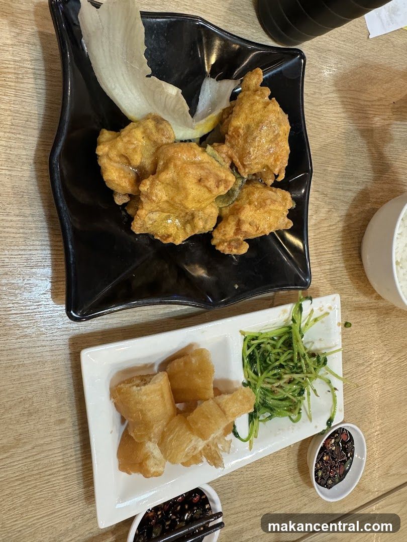 Fried Food and Greens