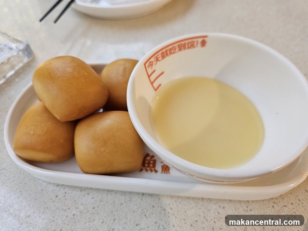 Fried Mantou Buns with Condensed Milk