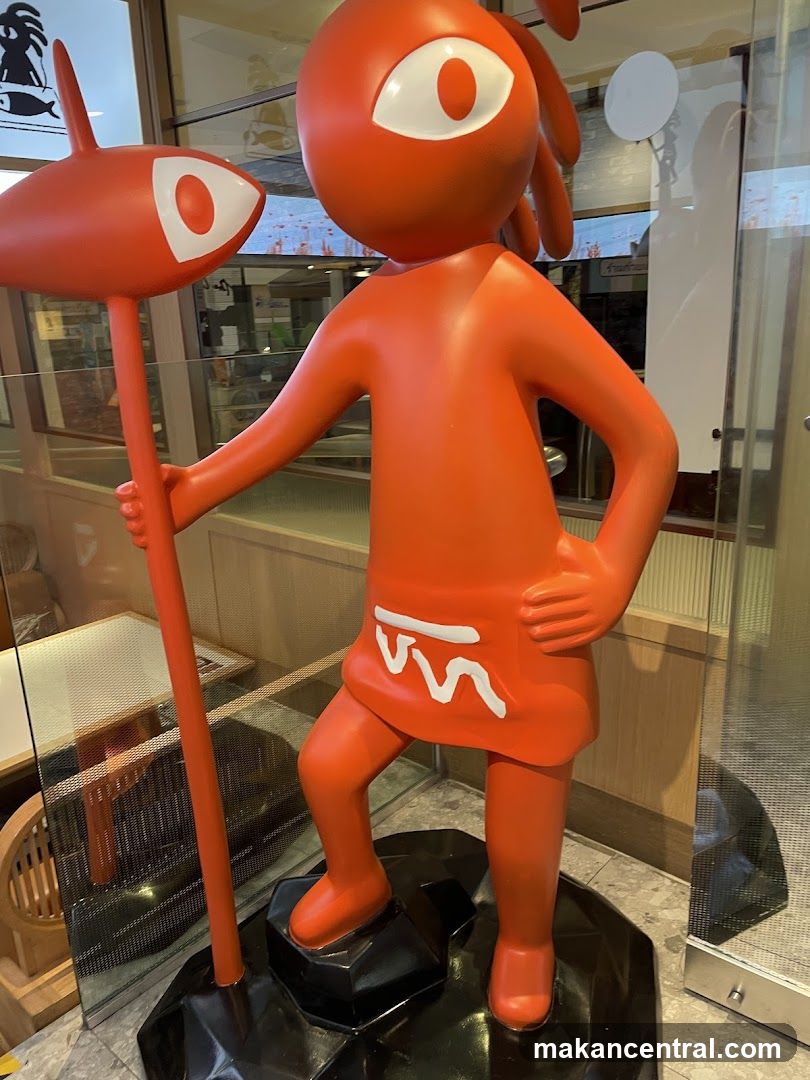 Orange Mascot Statue