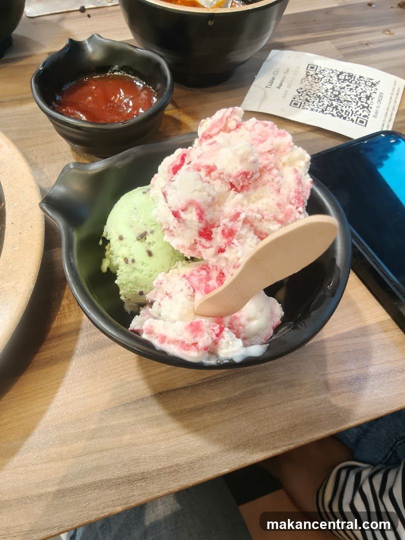 Ice Cream Dessert