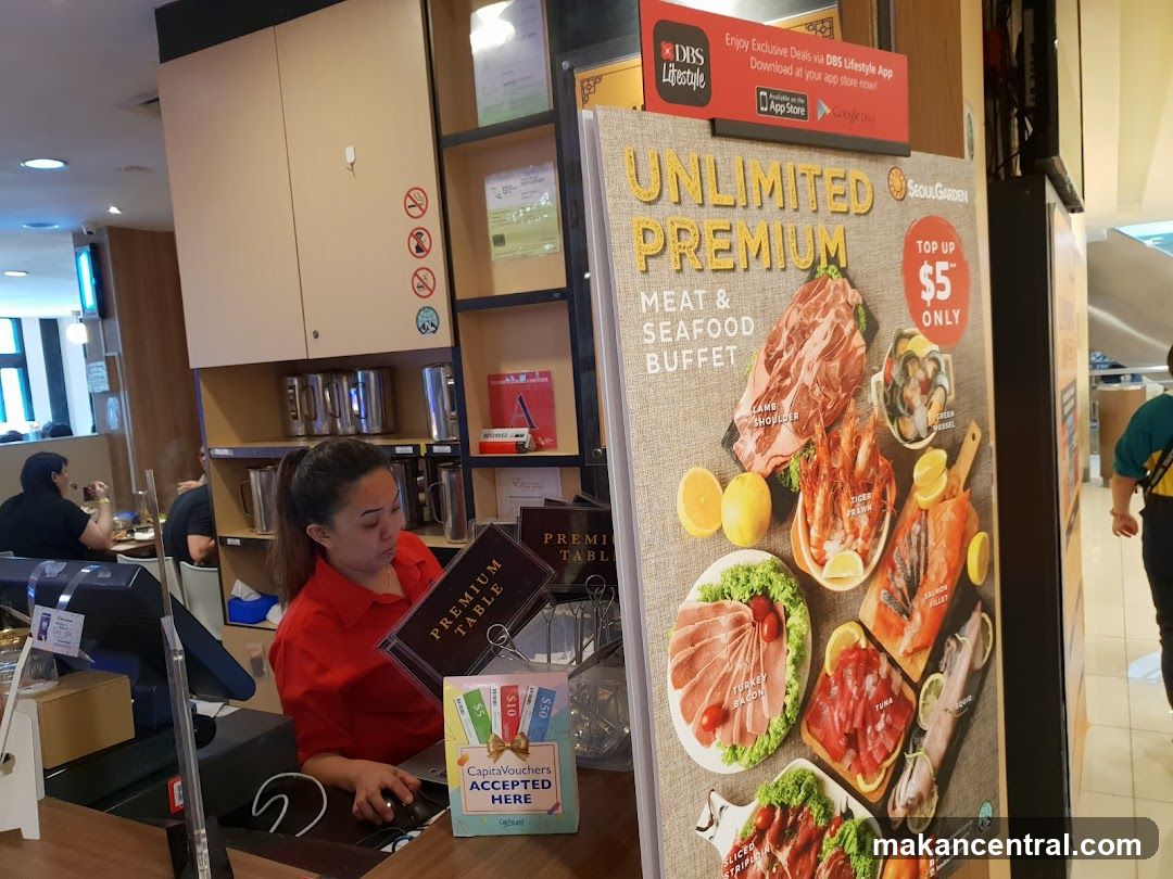 Seoul Garden Buffet Advertisement
