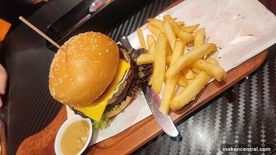 Burger and Fries