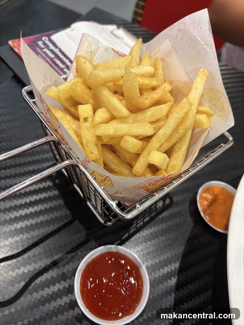 French Fries with Dipping Sauces