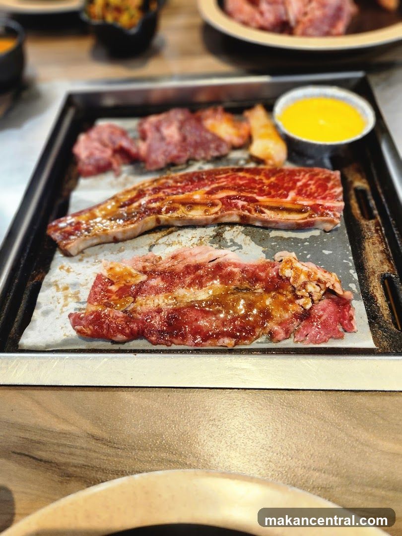 Marinated Beef and Sauce