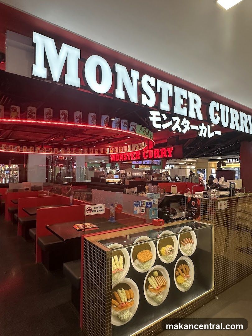 Monster Curry Restaurant Interior