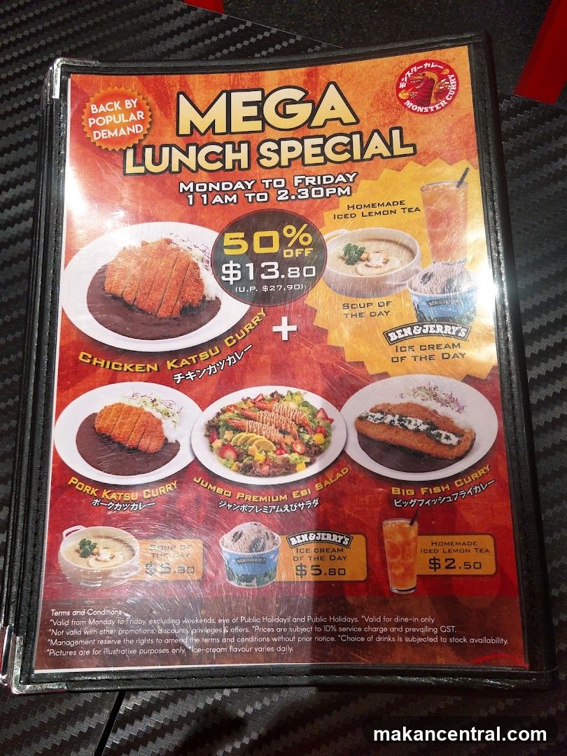 MEGA LUNCH SPECIAL