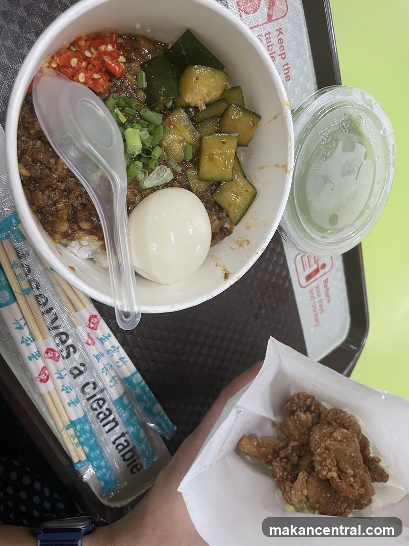 Meal with Fried Chicken
