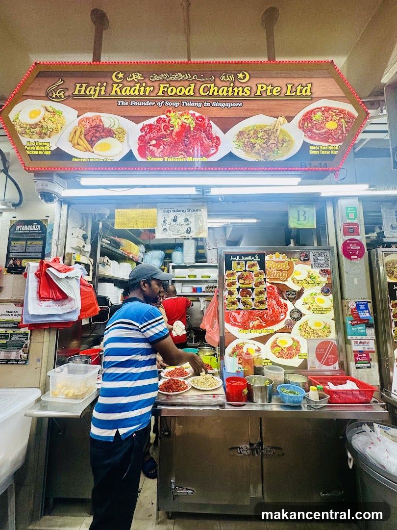 Haji Kadir Food Chains Pte Ltd Stall