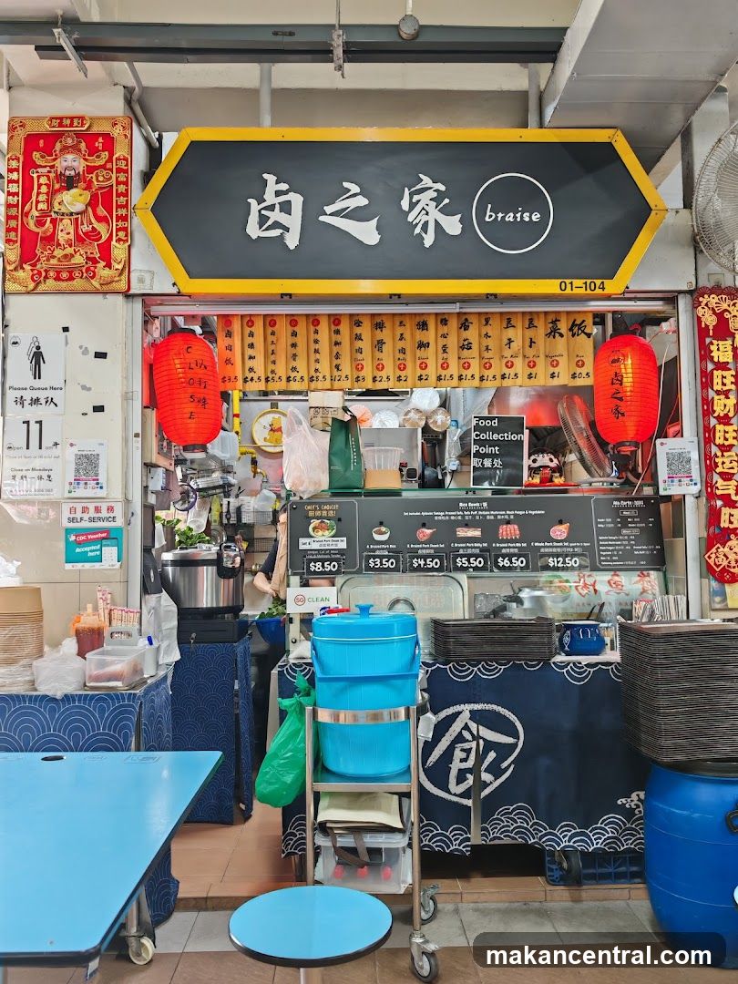Food Stall with Menu