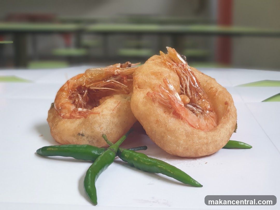 Fried Shrimp Fritters with Chili Peppers