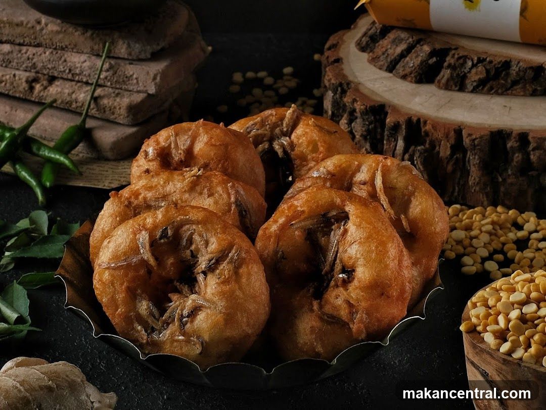 Fried Snacks with Ingredients