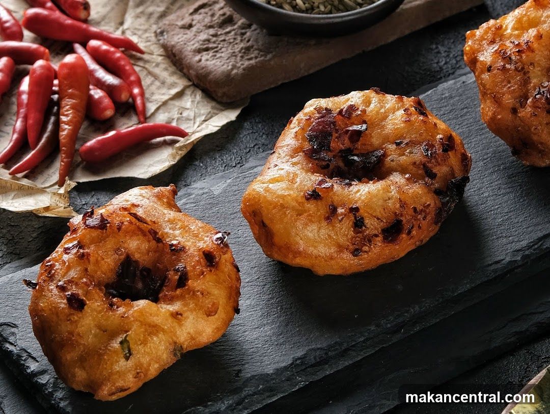 Fried Dough with Chilies