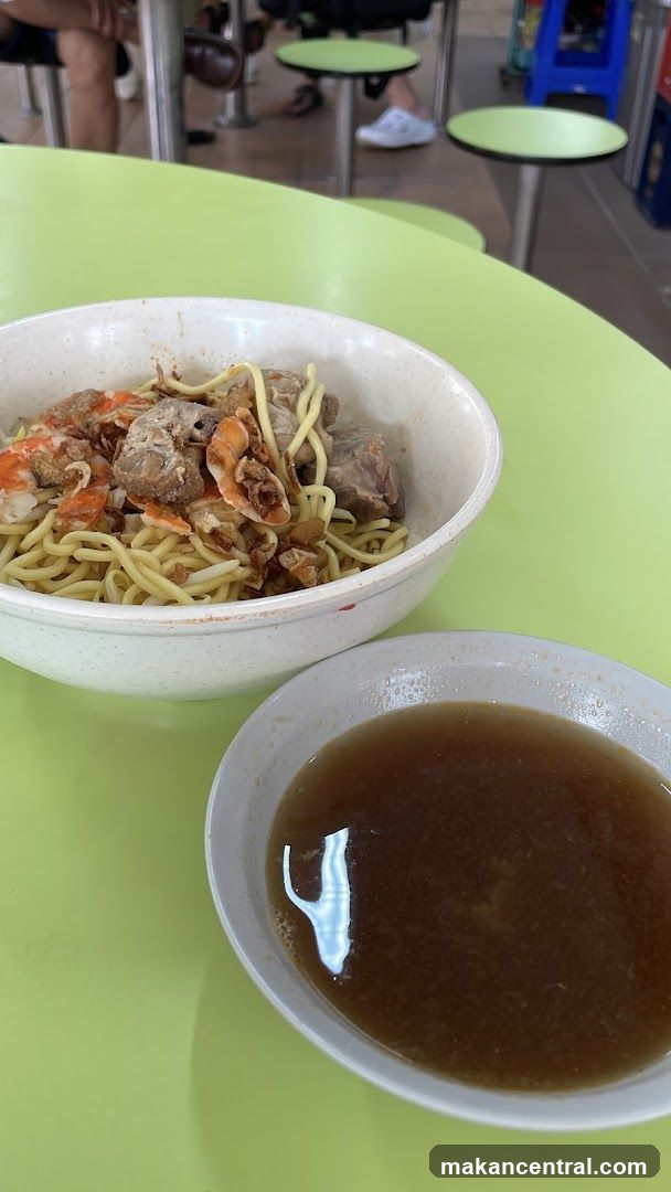 Noodles with Meat and Shrimp