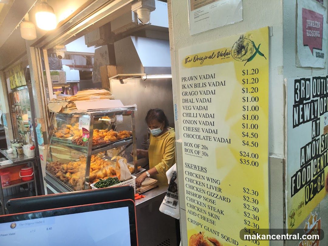 Food Stall Menu and Display